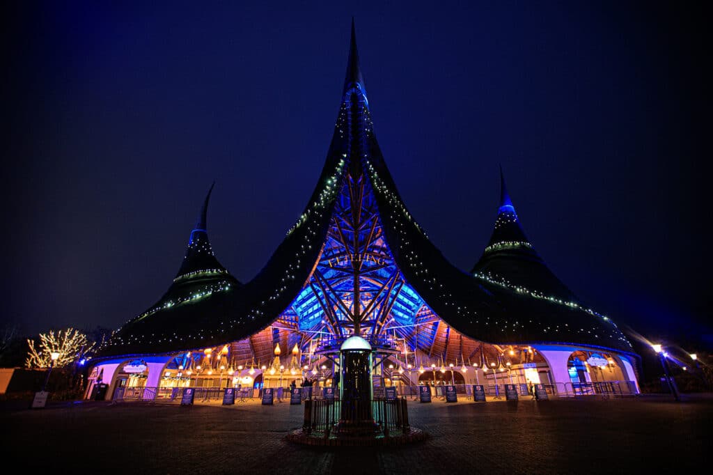 Entree van de Efteling in Kaatsheuvel