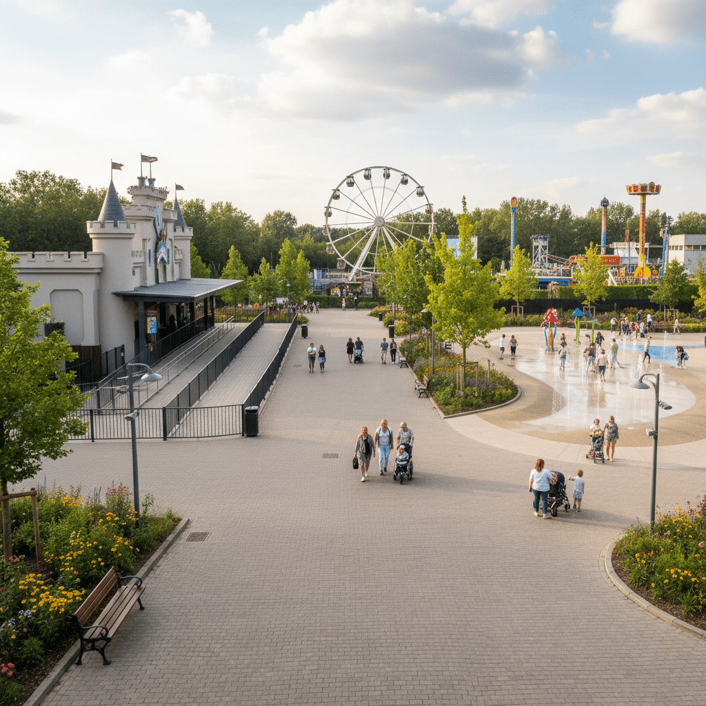 Toegankelijkheid van pretparken in Brabant